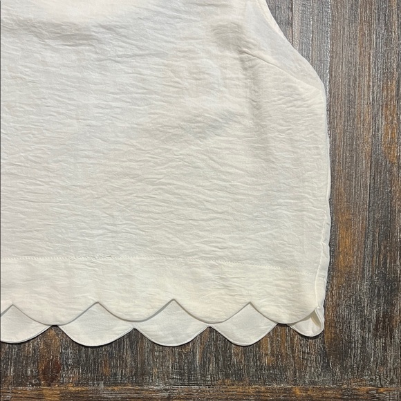 Elegant White Sleeveless Crop Top - Picture 4 of 6